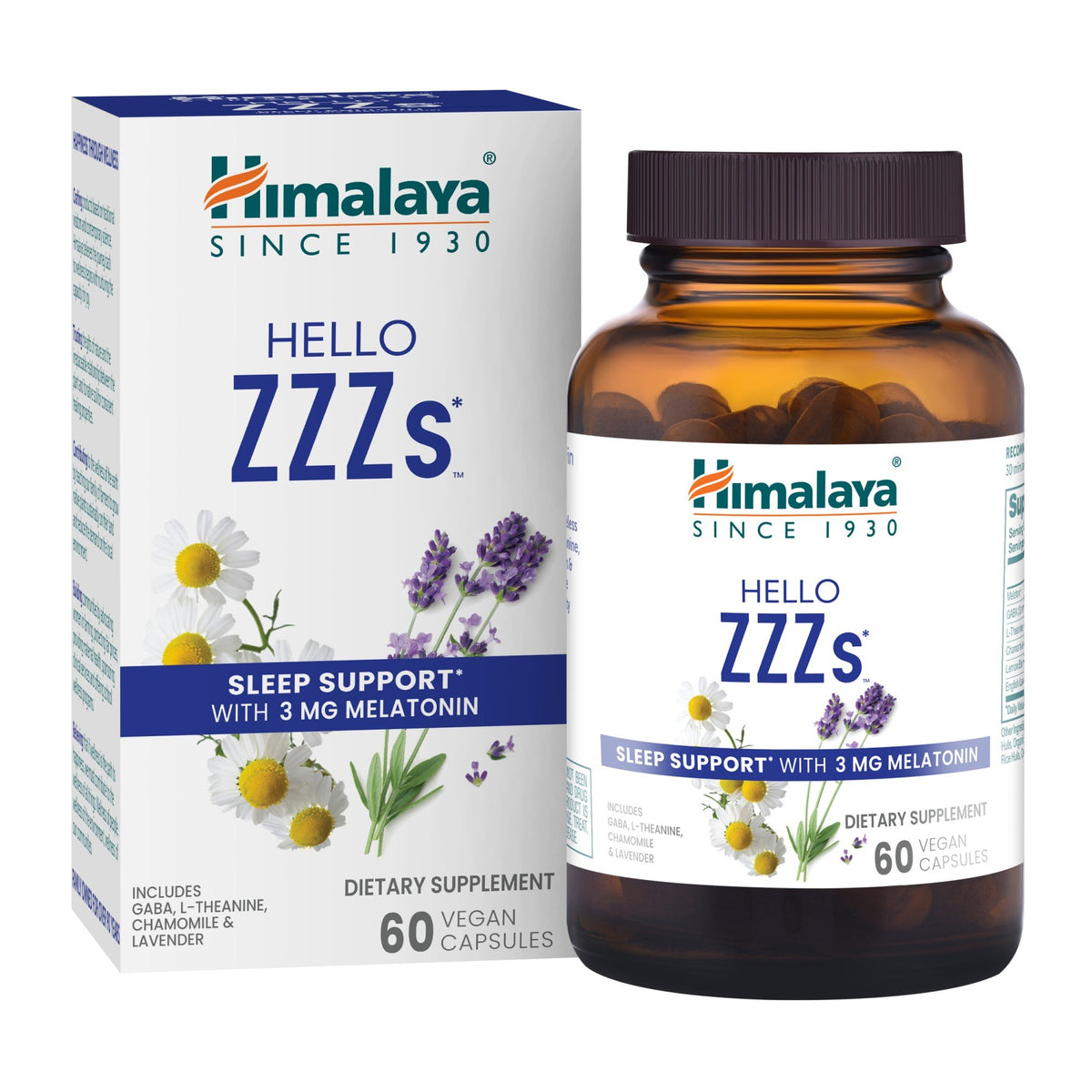 Himalaya Herbals Hello ZZZ's 60 VegCap