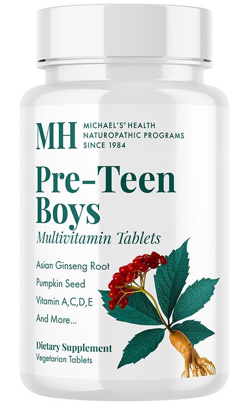 Michael's Naturopathic For Pre Teen Boys 60 Tablet