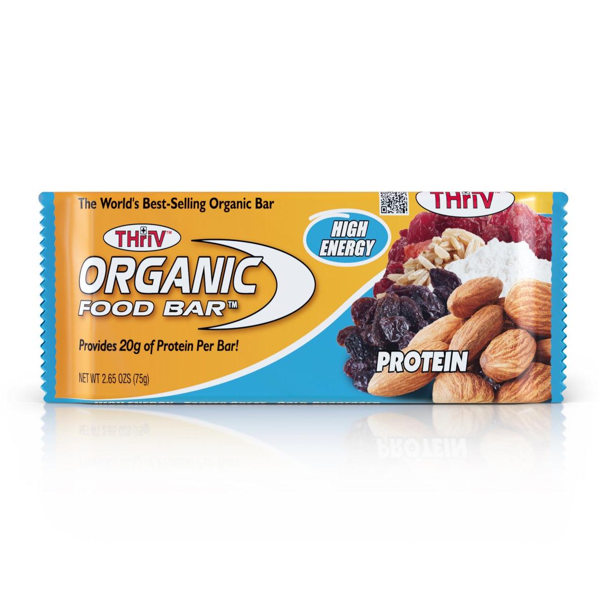 THriV Organic Food Bar Organic Food Bar Protein - Box 12 Bars Box