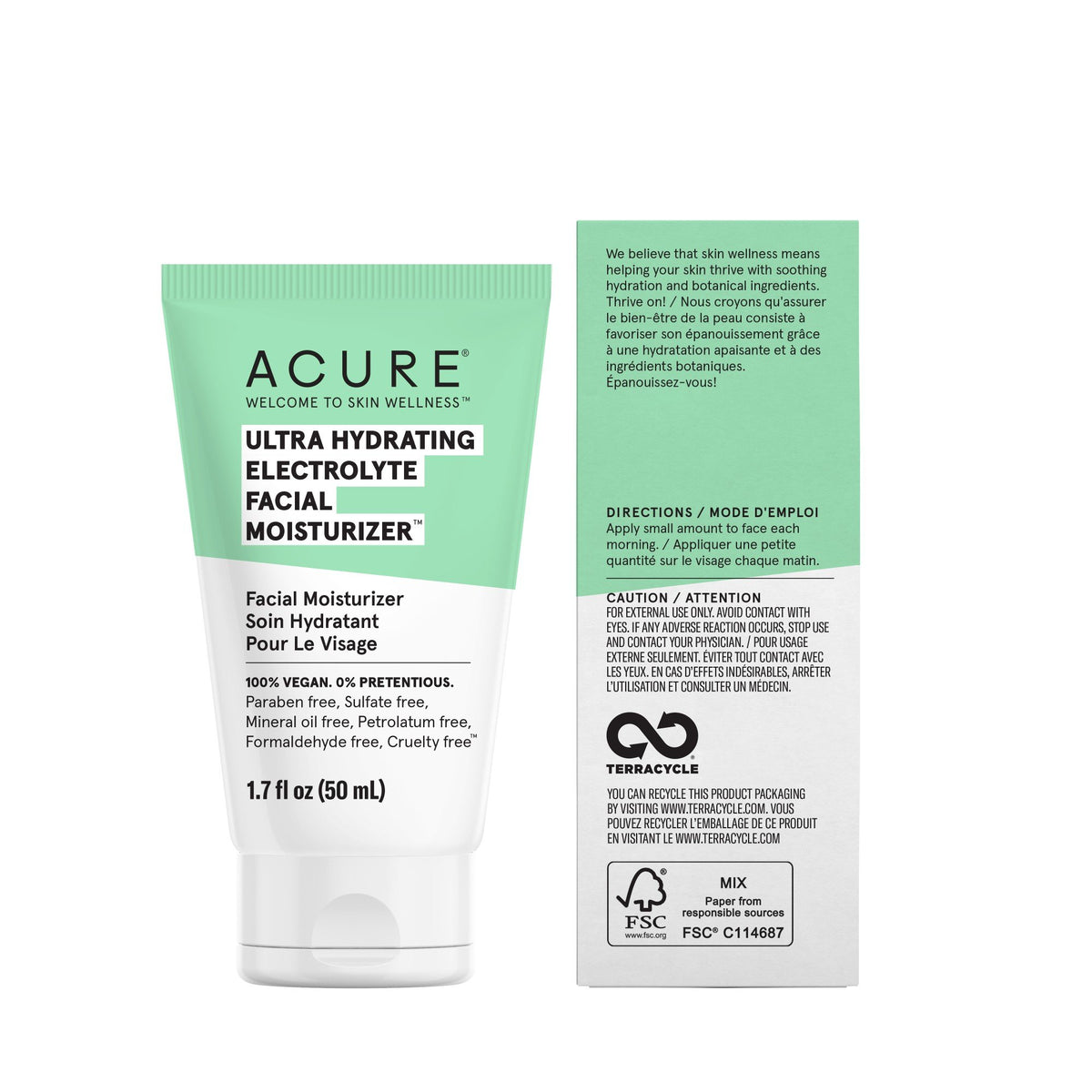 Acure Ultra Hydrating 12 Hour Moisturizer 1 fl oz Liquid