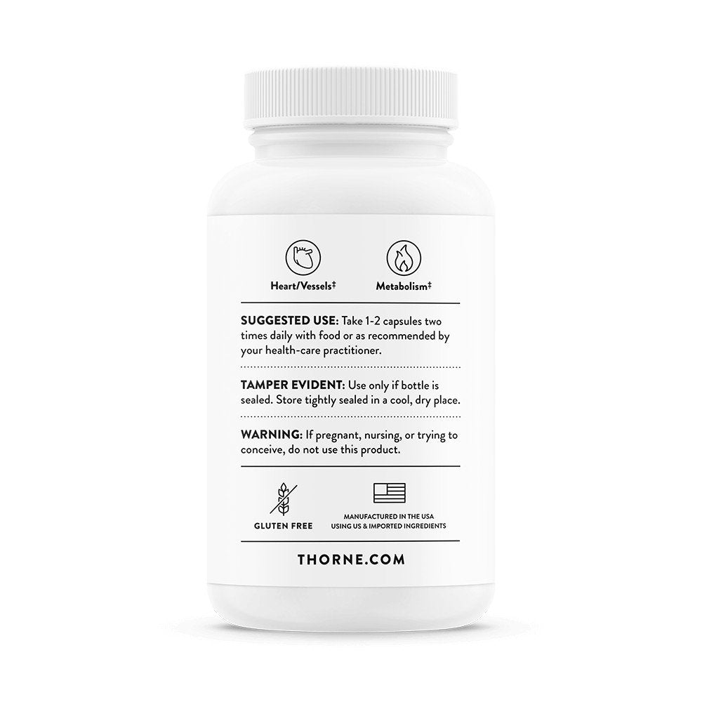 Thorne Berberine-1000mg 60 VepCap